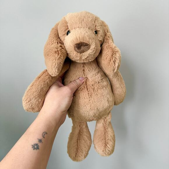 Jellycat Other - AUTHENTIC Jellycat Bashful Toffee Puppy Medium NWT - Fast Shipping!